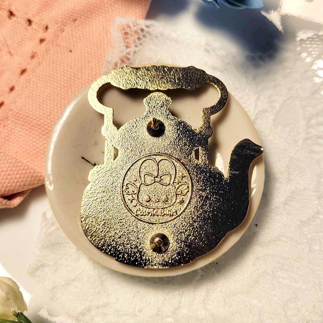 Enchanted Evening Tea Enamel Pin Set | Luna Moth